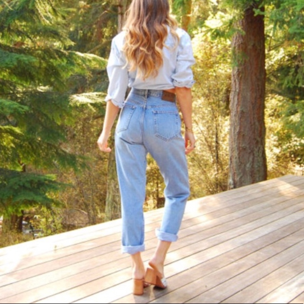 Vintage Calvin Klein High Waisted Mom Jeans